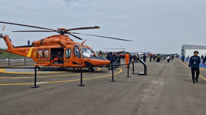 Basarnas Pamer Helikopter AW139 di Hexia 2025
