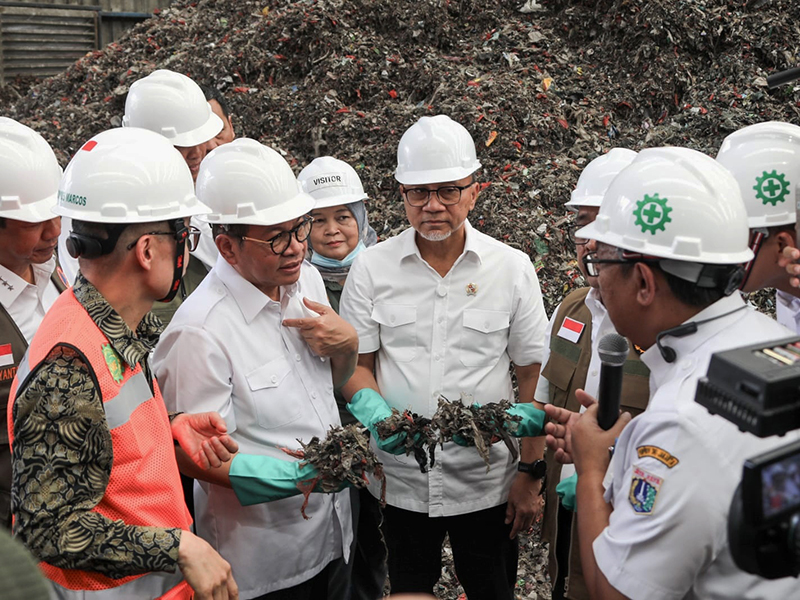 Zulkifli Hasan Pangkas Aturan Perizinan PLTSa, Dorong Pengolahan Sampah Jadi Energi Listrik Lebih Cepat