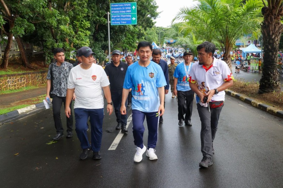 Wagub Banten Dorong Masyarakat Aktif Berolahraga: Sehat Jiwa, Kuat Raga, Kerja Semangat