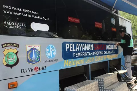 Cek Lokasi Samsat Keliling Jadetabek Selasa Ini