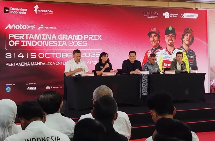 MotoGP Mandalika 2025 Angkat Sport Tourism dan Ekonomi Lokal