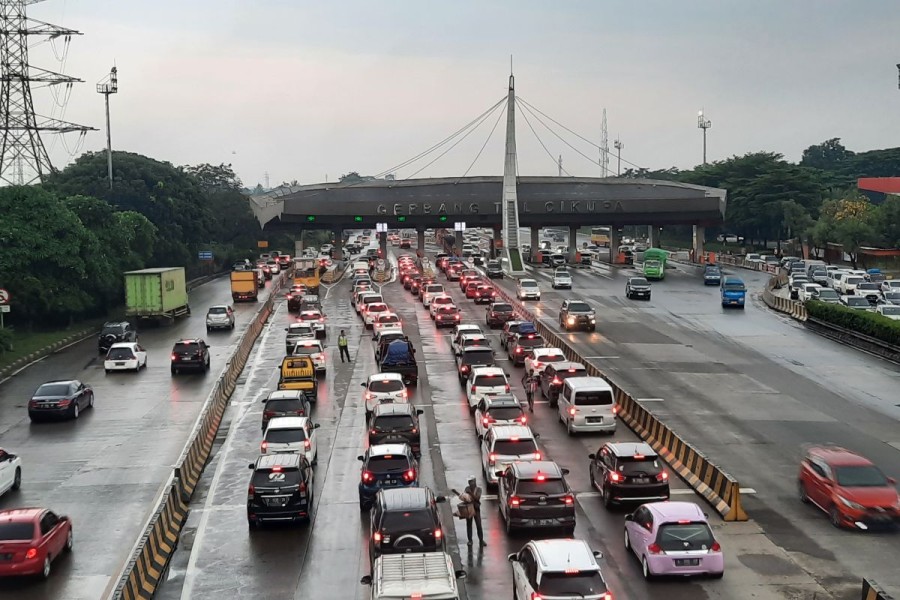Lonjakan Kendaraan di Tol Tangerang Merak Capai 462 Ribu