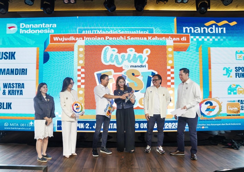 Bank Mandiri Gelar Livin Fest Semarang, Dorong UMKM dan Ekonomi Kreatif