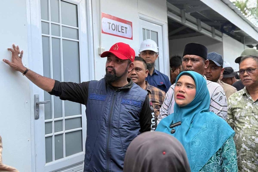Bupati Laporkan Ratusan Huntara Rampung untuk Korban Bencana Aceh Timur