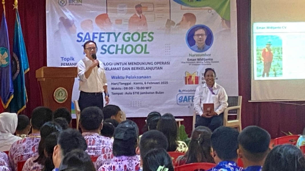 Program PT Freeport Goes To School Tanamkan Safety Sebagai Budaya Bukan Gaya