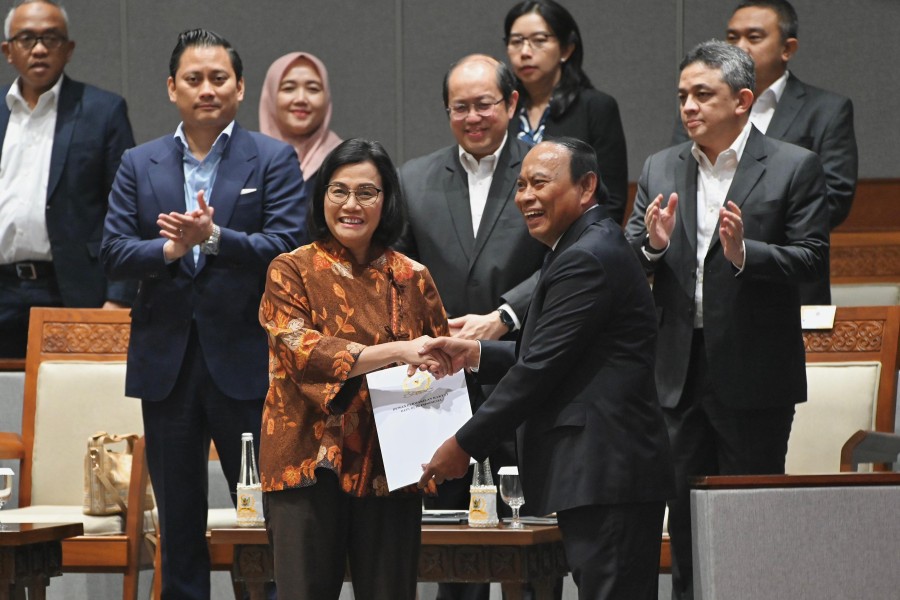 RUU P2APBN 2024 Dapat Lampu Hijau DPR, Sri Mulyani Siap Jawab