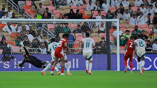 Hasil Kualifikasi Piala Dunia 2026: Indonesia Takluk 2-3 dari Arab Saudi