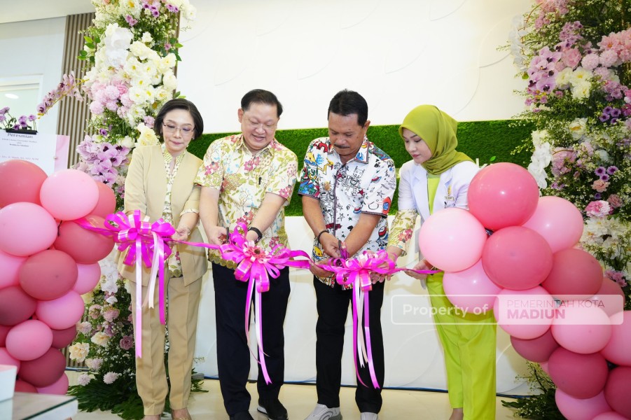 Wali Kota Madiun Resmikan Grand Opening Klinik Kecantikan Eterniskin Cabang ke 7