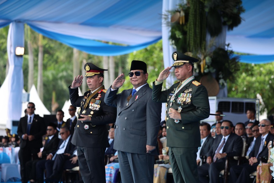 Prabowo Jelaskan Peran Polri-TNI dalam Mendukung Ketahanan Pangan Nasional