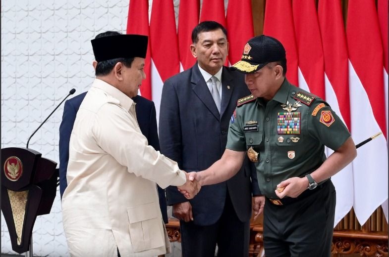 Presiden Prabowo Perintahkan TNI-Polri Menjadi Institusi Profesional yang Dicintai Rakyat