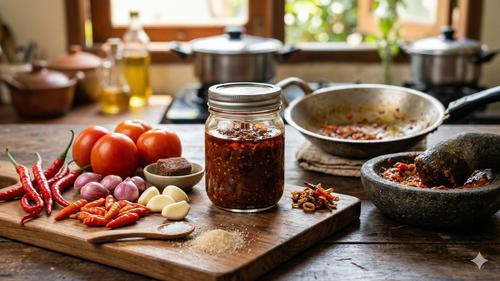 Cara Membuat Sambal Cabai Rawit Awet Tanpa Kulkas Anti Basi Tahan Lama