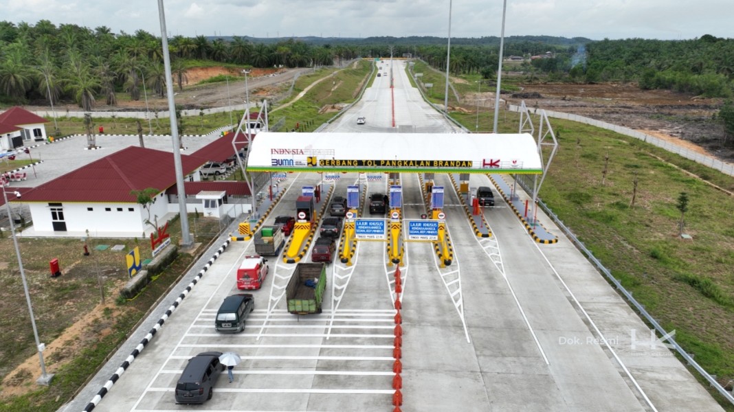 Hutama Karya Operasikan Jalan Tol Binjai Langsa Seksi Tanjung Pura Pangkalan Brandan Tanpa Tarif Mulai 11 Maret 2025
