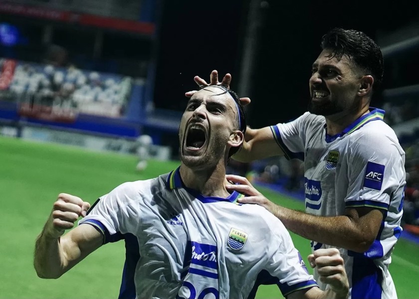 Persib Bandung Naik ke Peringkat Dua Klasemen Grup G