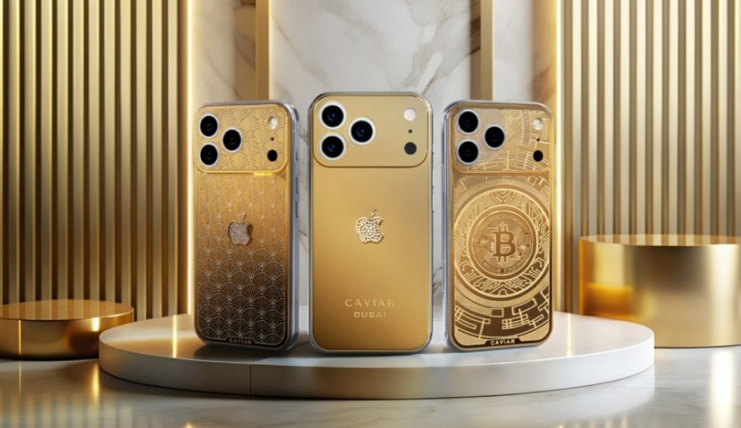 Caviar Hadirkan iPhone 17 Pro Mewah Bernuansa Emas