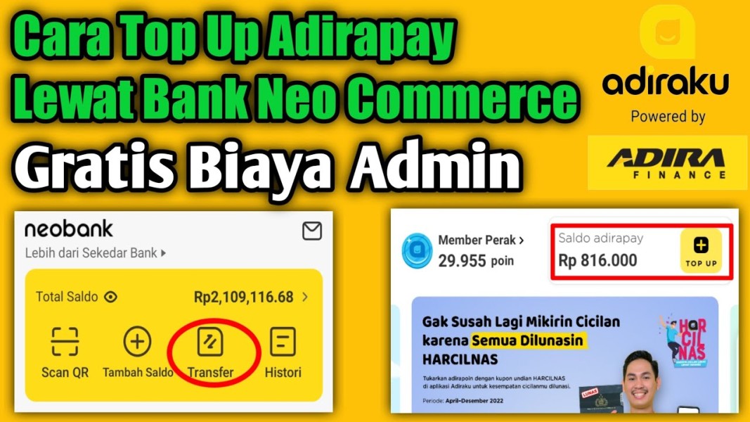 Cara Bayar Adira Finance lewat Adiraku dan Biaya Adminnya