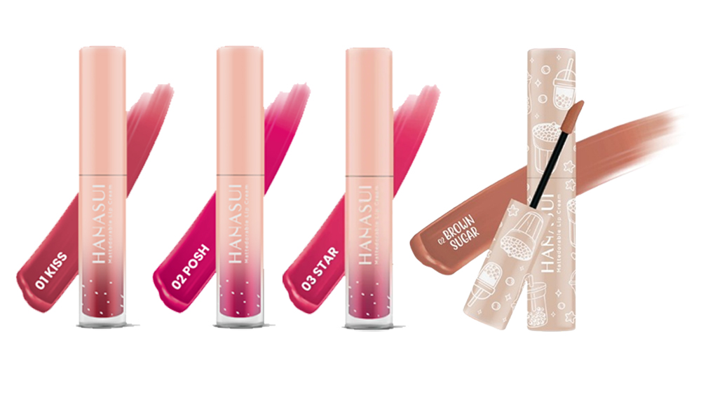 Pilihan Lipstik Hanasui dari Nude Hingga Bold Elegan