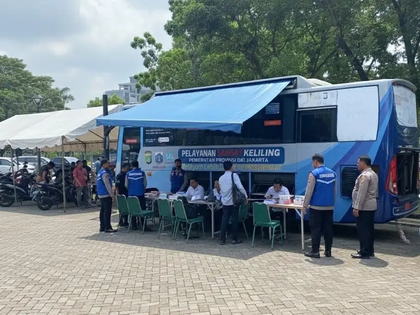 Inilah Cara Mudah Bayar Pajak Kendaraan di Layanan Samsat Keliling Jadetabek 2026