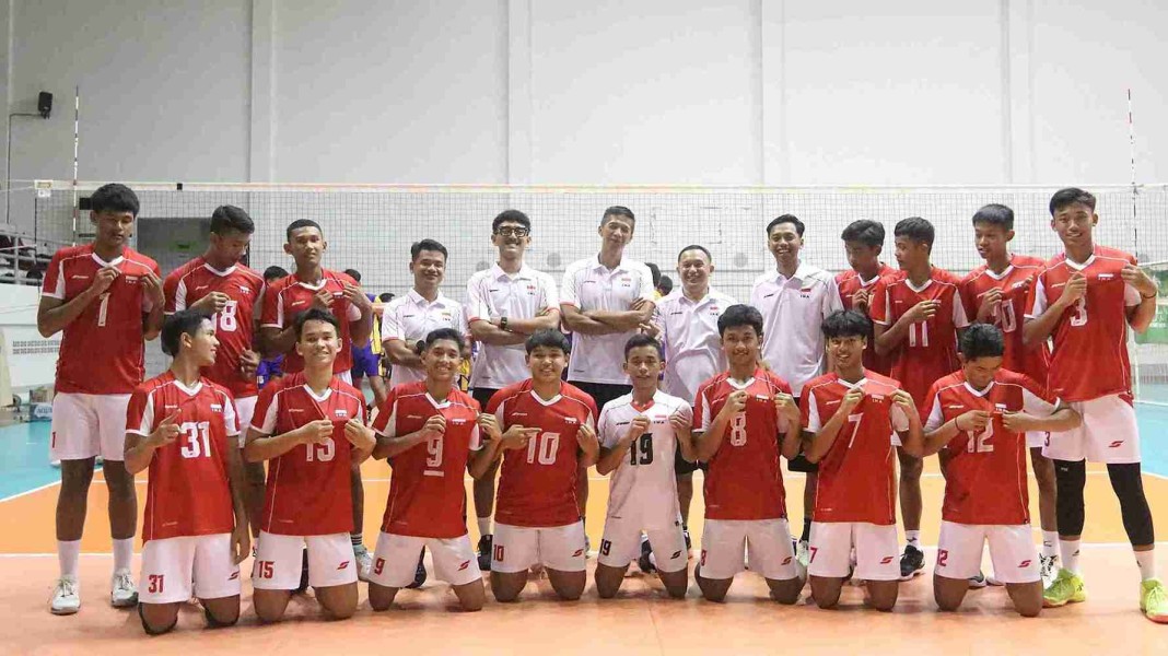 Timnas Voli U16 Siap Hadapi Pakistan