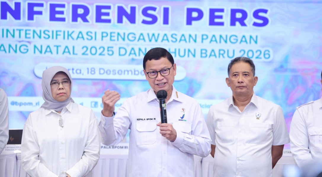 BPOM Intensifkan Pengawasan Pangan Online Dan Offline Menjelang Natal Tahun Baru