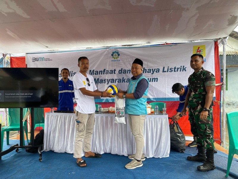 Nataru 2024, PLN UIT JBB Gelar Edukasi Keselamatan Listrik di Cilegon