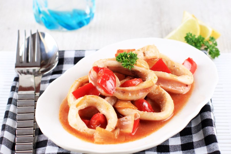 Resep Cumi Asam Manis Pedas Praktis Lezat Mudah Dibuat Sendiri Di Rumah