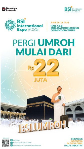 50 Travel Haji dan Umrah Serta Wisata Halal Siap Hadir di BSI International Expo 2025