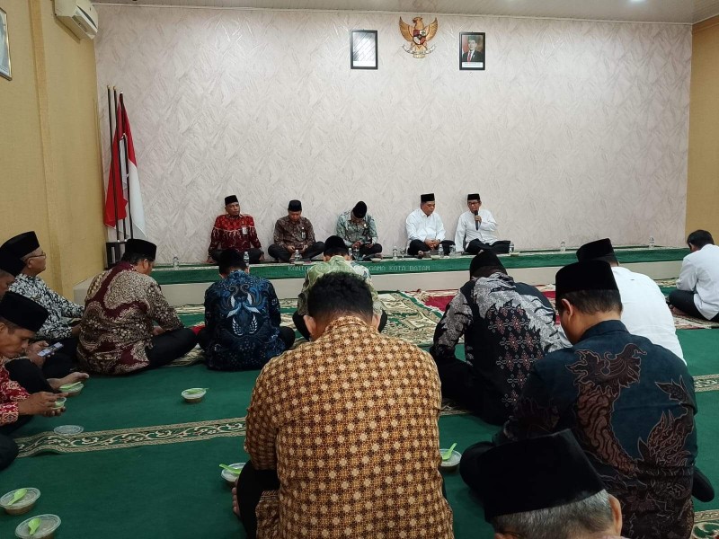 MIS Imadun Ghoffar Gelar Istighosah Sambut Roadshow Ramadhan Kemenag Kota Batam