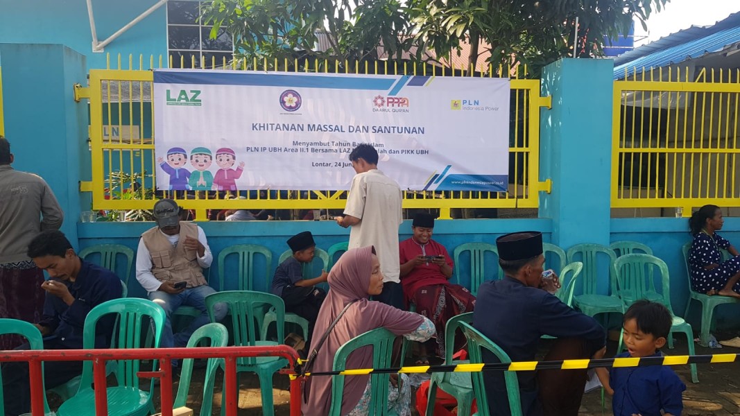 PLN Indonesia Power UBH Hadir untuk Masyarakat: Gelar Khitanan Massal bagi 112 Anak